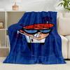 1PC Magical Friendship timmy Adventure Flannel Blanket Suitable for Both Men And Women, Soft Ideal for Beds And Sofa, Birthday Or Christmas Gift