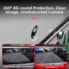 1Box Car Camera Protective Cover 360 High-definition Panoramic Reversing Camera Lens Protective Cover Waterproof Dustproof
