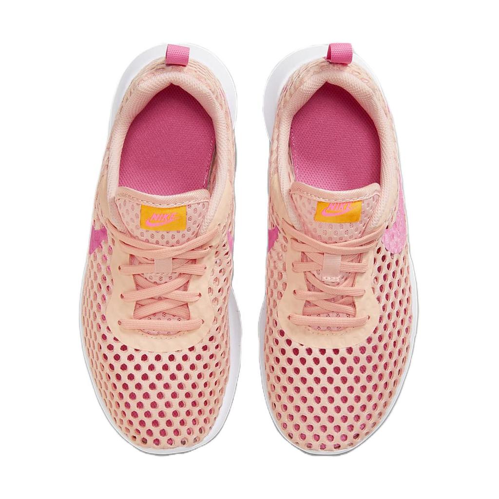 Nike Tanjun Comfortable Non-Slip Wear-Resistant Low-Top Kids Running Shoes Pink Kids Running Shoes AO9603-800