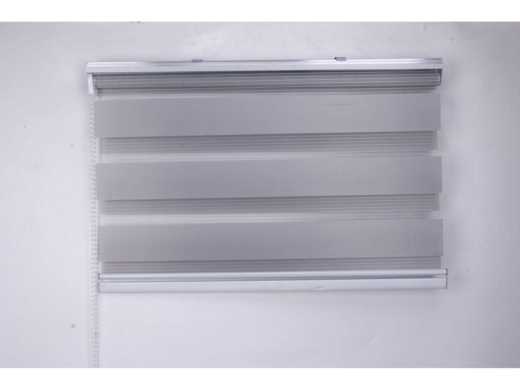 Versatile Solid Color Zebra Blinds: Heat-Insulating, Sheer Curtains, Venetian & Roller Options