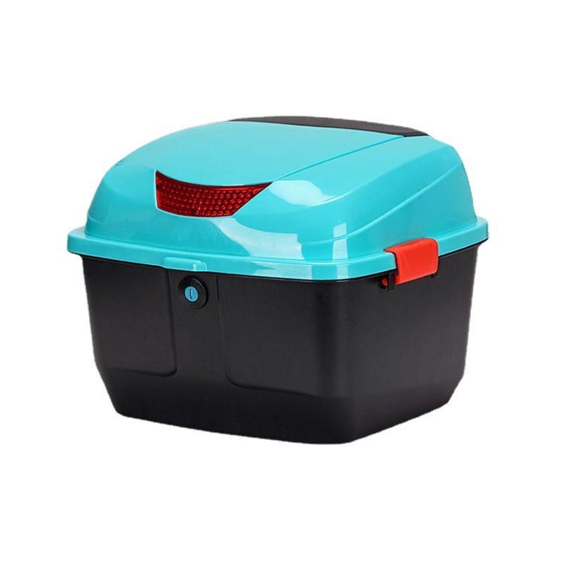Universal Electric Bike Rear Trunk with Backrest, Modified for Aima, TaiLing, LvYuan - Storage for Battery