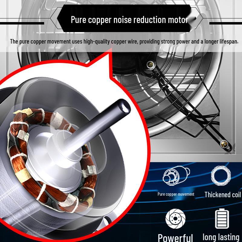 Powerful Adjustable Speed Silent Industrial Exhaust Fan Blower