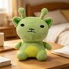 Kawaii Bogur Alien Cat Plush Toys Animal Green Alien Cats Soft Stuffed Plushie Doll for Kids Fans Collection Gift