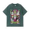 275 GSM Washed T-shirts 100% Cotton Sailor Moon V2 Print Unisex Heavy Cotton T Shirt