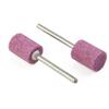 Chrome Corundum Abrasive Mounted Stones High Hardness Wood 12mm Cylinder