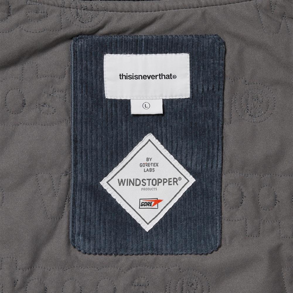Thisisneverthat Gore Tex Windstopper Cord Jacket Gt253gowls03