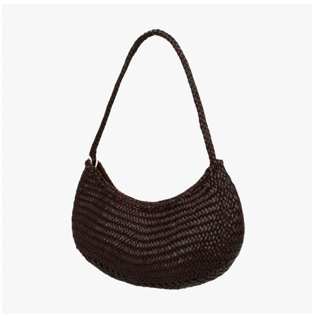 Dragon Diffusion Dark Brown Nova Luna Shoulder Bag 8020