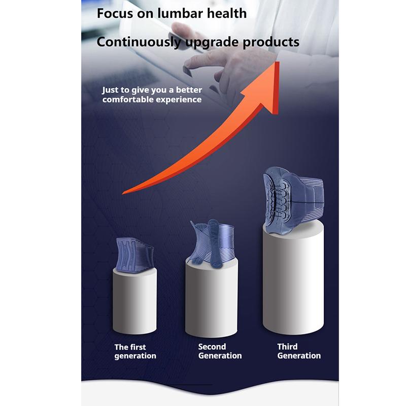 Lumbar Support Belt for Lower Back Pain Relif, Back Brace Waist Trainer Belt, Back Brace with Adjustable Drawcord Compression Pulley System