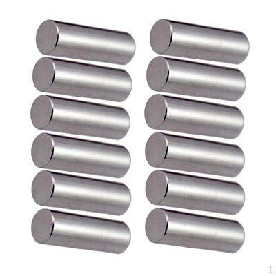 12Pcs Replacement Guitar Bass Pickup Making Magnet Pole Slug for DIY-