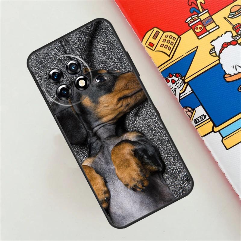 Teckel Dackel Dachshund Dog Case For OnePlus 10T 8T 12R 10R 9R 12 11 10 9 Pro Nord CE 4 2 Lite N10 N20 N30 Nord 3 Cover