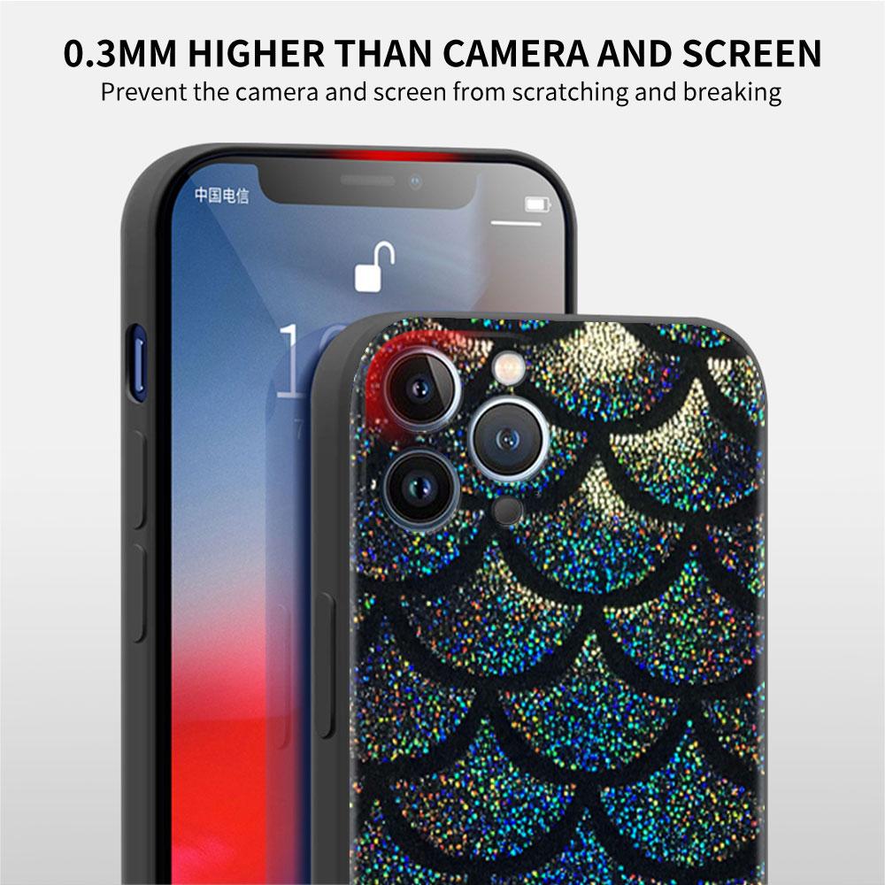 Etui Case Dla Apple iPhone 14 11 13 7 12 Pro 7 XR XS Max 8 Plus 6 14Pro 13Mini Czarne Miękkie Etui na Telefon Wzór Skóry Węża Zwierzęcy
