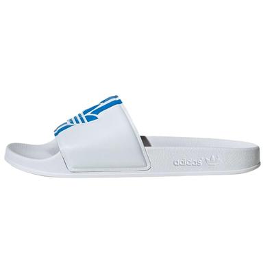 Adilette Slides Cloud White Bright Blue ID5789