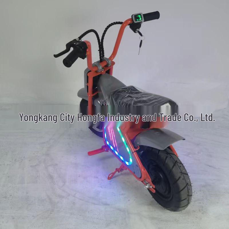 Kids' Electric Off-Road ATV Balance Bike - All-Terrain Four-Wheeler & Snowmobile