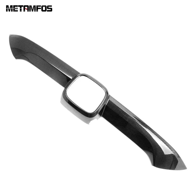 For Honda CR-V CRV 2017-   Carbon Fiber Front Bumper Center Grille Racing Grill Molding Trim Accessories Car Styling