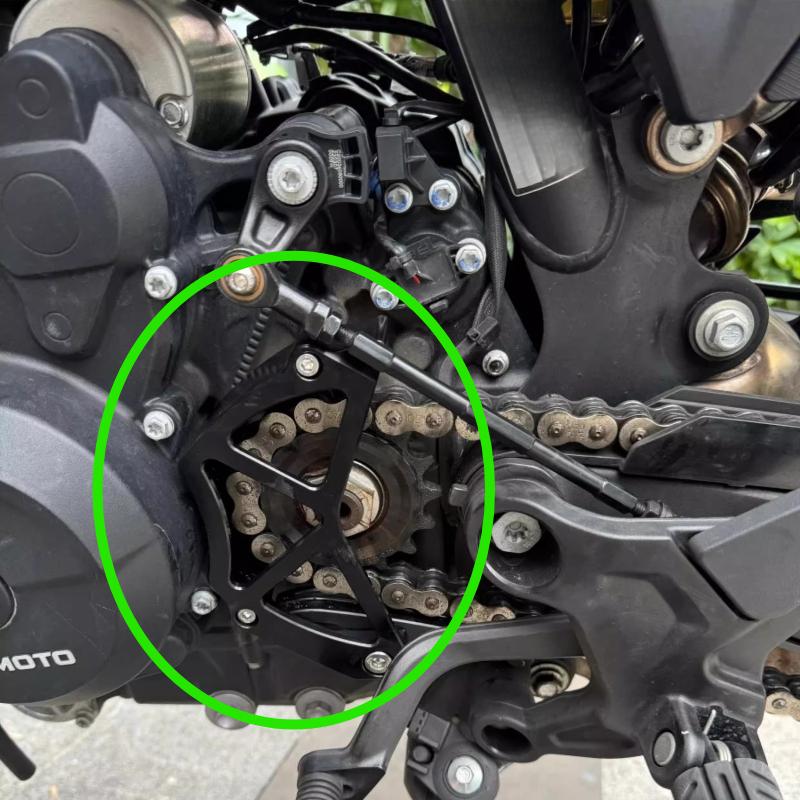 Motorcycle Chain Gear Protection Cover Sensor Protection Cover Decorative for KTM DUKE 790 890ADV R S 2018-
