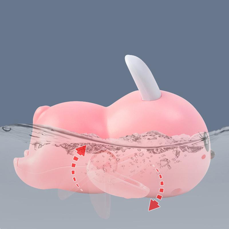 Cartoon Bunny Baby Bath Toys Toddler Bathing Clockwork Swimming Cute Bunny Pool Beach Toy Swimming Pool Bathroom Toy For Kids