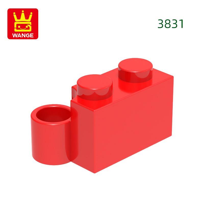 Non-Toxic 122Pcs/Lot 3831 Hinge 1X2 Lower Part Building Blocks Moc Technical Accessories Compatible With Brick Children Toys Gift Box