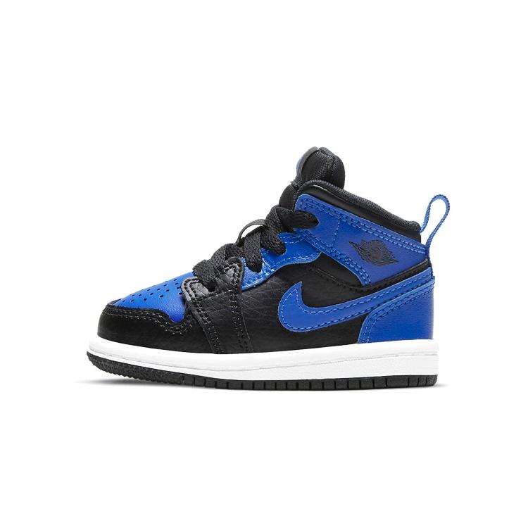 (TD) Air Jordan 1 Mid Hyper Royal Baby 640735-077 EU 25