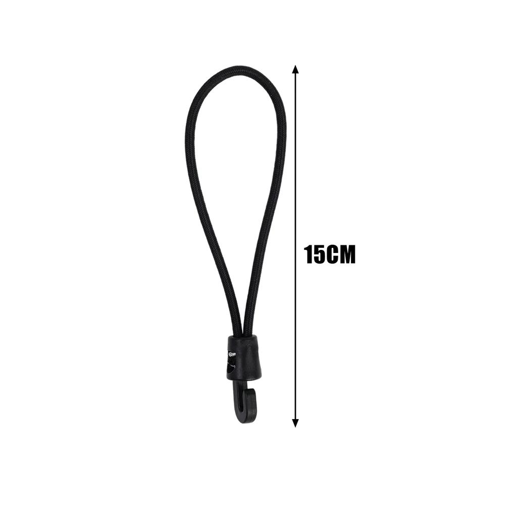 Mini Latex Elastic Bungee Cords Heavy Duty Stretch Ropes Luggage Straps for Bike Motorcycle Outdoor Camping Travel Cargo Tie