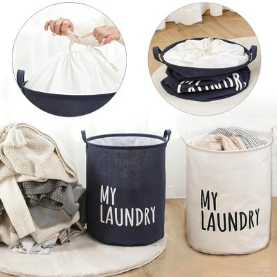 Aufbewahrung Wäsche-Organizer Tasche Wasserdichter Wäschekorb Mit Deckel Korb Für Schmutzige Kleidung Steppdecken-Aufbewahrungstaschen Badezimmer Heimzubehör