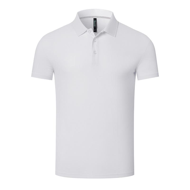 POLO Cămașă Bărbați Tricou cu mânecă scurtă Vară Transfrontalier Culoare solidă Rever Respirabil Top pentru bărbați