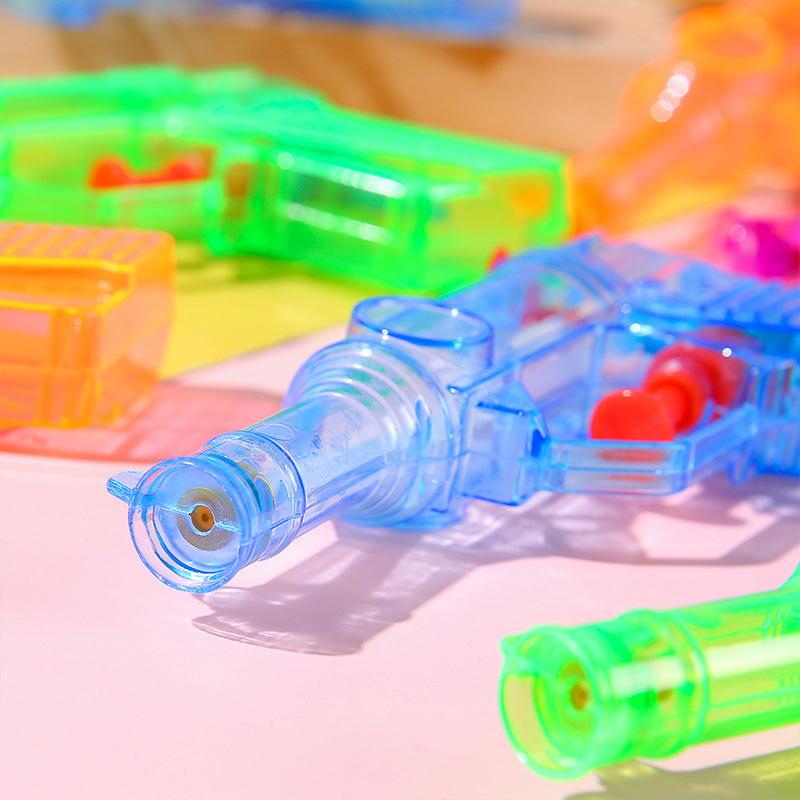 5Pcs Mini Candy Color Portable Kids Transparent Small Water Rifle Water Gun Squirt Toys Summer Children'S Gifts