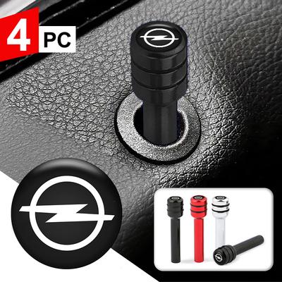 Car Interior Aluminum Alloy Door Pin Lock Knob Lift Covers Lifting For OPC Astra G H J K F Corsa D Zafira B Insignia Mokka