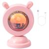 Projector Night Light Multi-purpose High Transmittance Adorable Sunset Background Projection Atmosphere Lamp for Bedroom