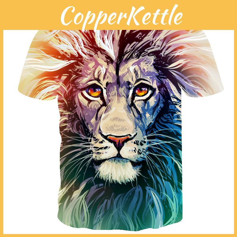 Premium Quality Lion Animal 3d Print T-shirt For Men And Women In All Sizes