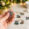 2D Stained Glass Countdown Acrylic Hanging Ornament with Gift Box
