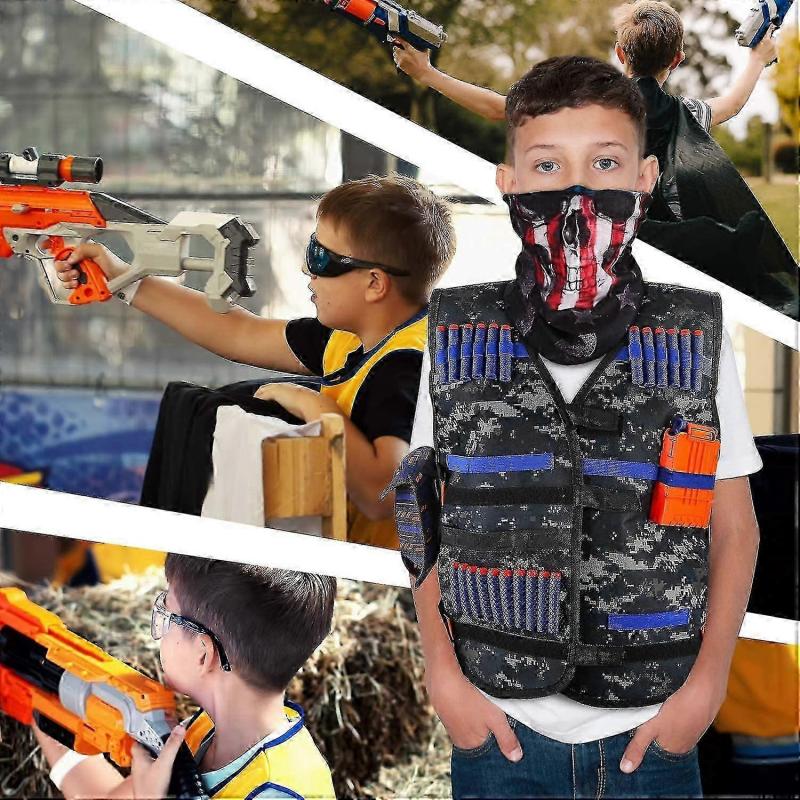 Children's Tactical Vest Kit For Nerf Gun Series For Boys With Accessories