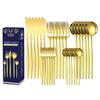 Silverware Sets 30 Pieces Stainless Steel Flatware Set Utensils Set Service For 6 Tableware Cutlery Rustic Kitchen Table Mats