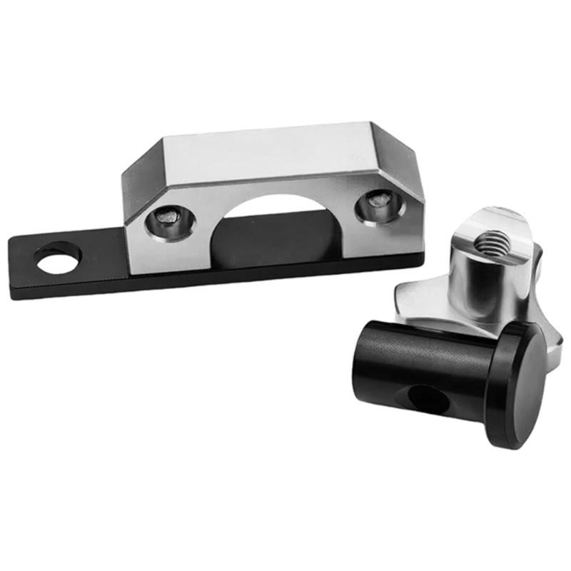 High Performances Motorcycle Brake Lever Upgrades Enhanced Stopping Power Aluminum Brake Component for Bike Modification серебряный