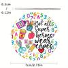 2PCS Car Cup Coasters Universal PU Leather Anti-Slip Heatproof Drink Pads Teacher Student Back to School Season Gift