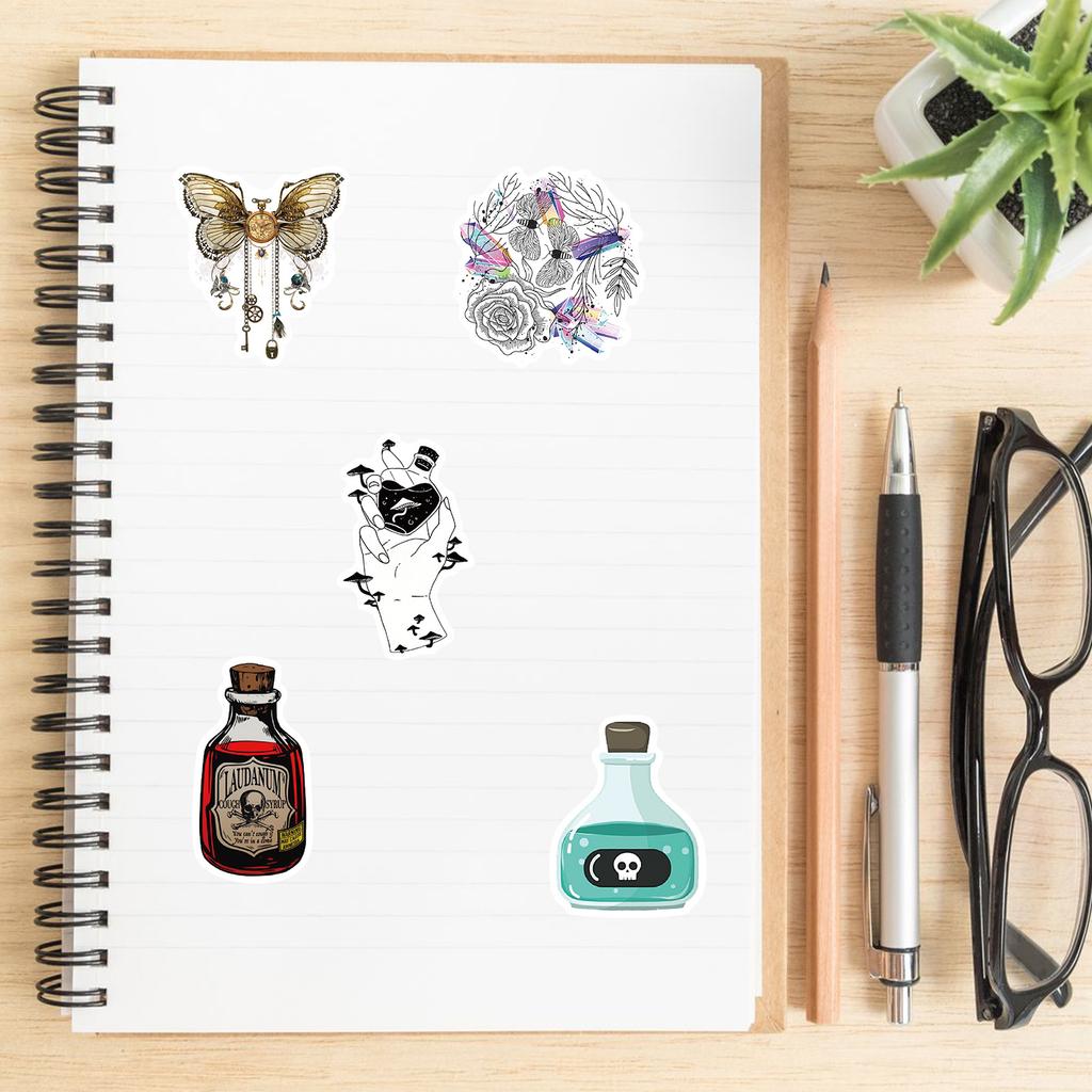 100 Pharmacist Graffiti Stickers Personalized Decoration Bottle Suitcase Guitar DIY Waterproof Removable