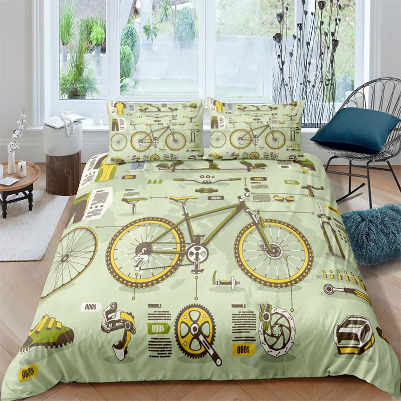 Comfortable Stylish Pattern Duvet Cover Set With Duvet Cover And Pillowcases King Queen Twin Sizes For All Ages