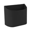Modern Car Door Mounted Waste Bin With Leather Trim For Vehicles SUVs Leakproof Portable Trash Organizers