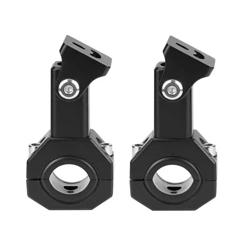 Motorcycle Accessories Universal LED Headlight Mount Bracket Fog Light Auxiliary Lamp Holder For Motorcycles
