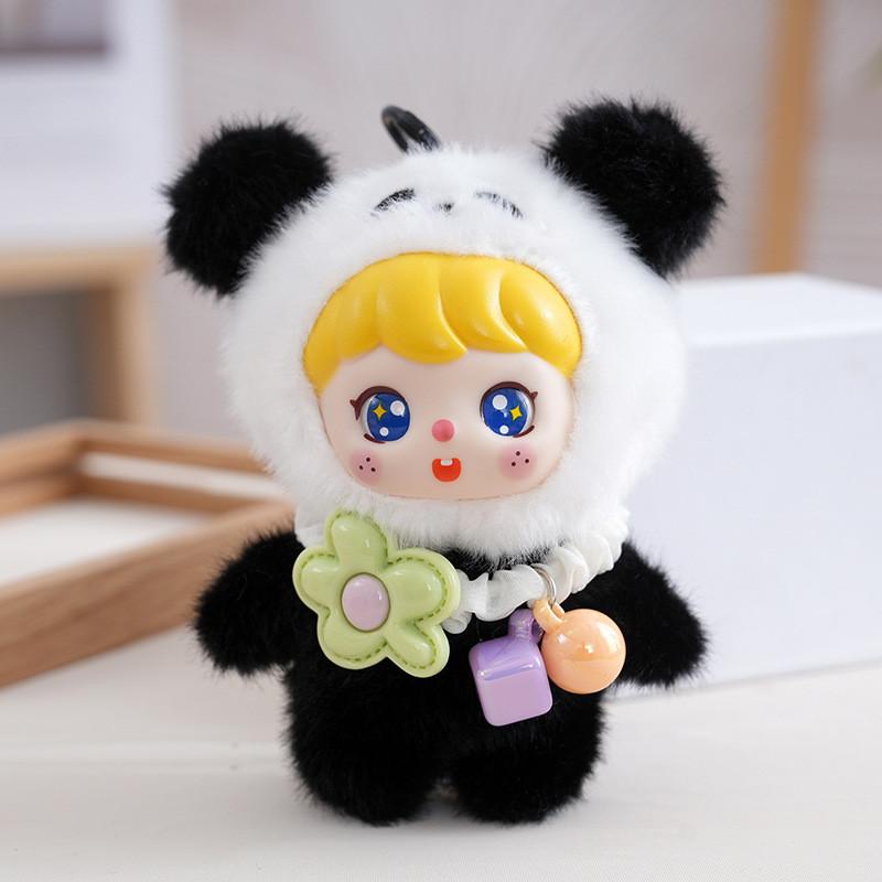 Plush Bunny Keychain With Pp Cotton Filling For Girls And Boys Gift Or Bag Decor
