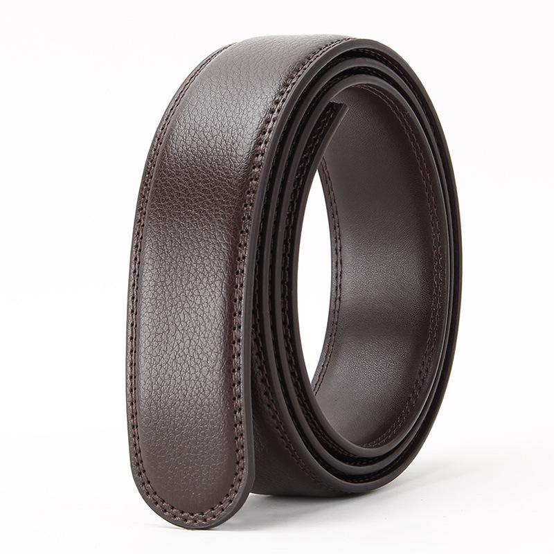 

Полоса ремня из второго слоя коровьей кожи для кожаного корпуса Полоса ремня из натуральной кожи Полоса ремня с автоматической пряжкой 110-130cm