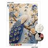 Animal Pearl Painting Handmade 5D Peacock DIY Home Office Desktop Decoration Painting Exquisite Luxury
