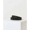 Daks Buckle Dd Logo Embossed Cowhide Belt Black Dbbe6f045bk