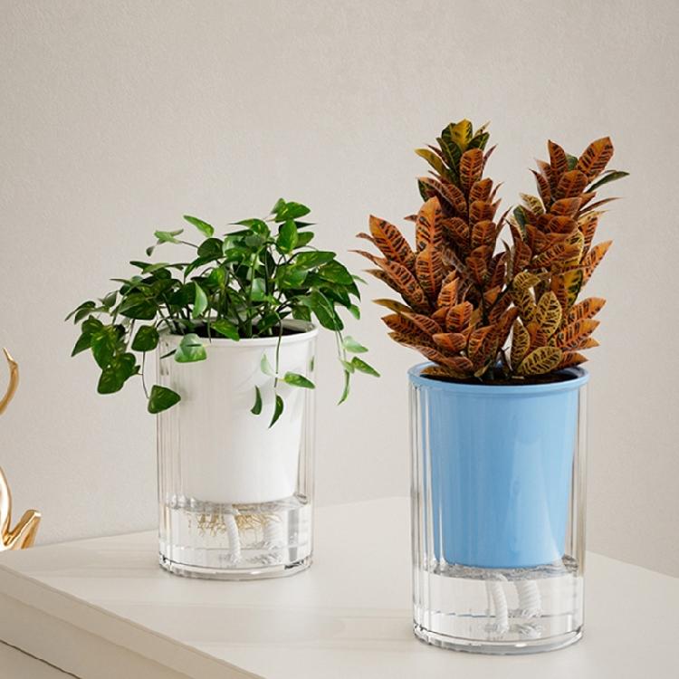 Modern Selfwatering Flower Pot Healthy Plant Growth Auto Watering Flower Holder For Home Decors Balcony Planting Supply