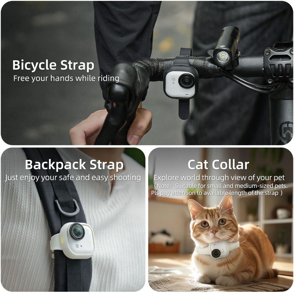 Silicone Wristband Multifunctional Camera Expansion Mount for Insta360 Go Ultra Camera Accessories