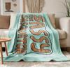 Sassy the Sasquatch Soft and Comfortable Flannel Suitable for Sofas Living Rooms Outdoor Camping Travel and Also Makes a Great Anniversary Gif