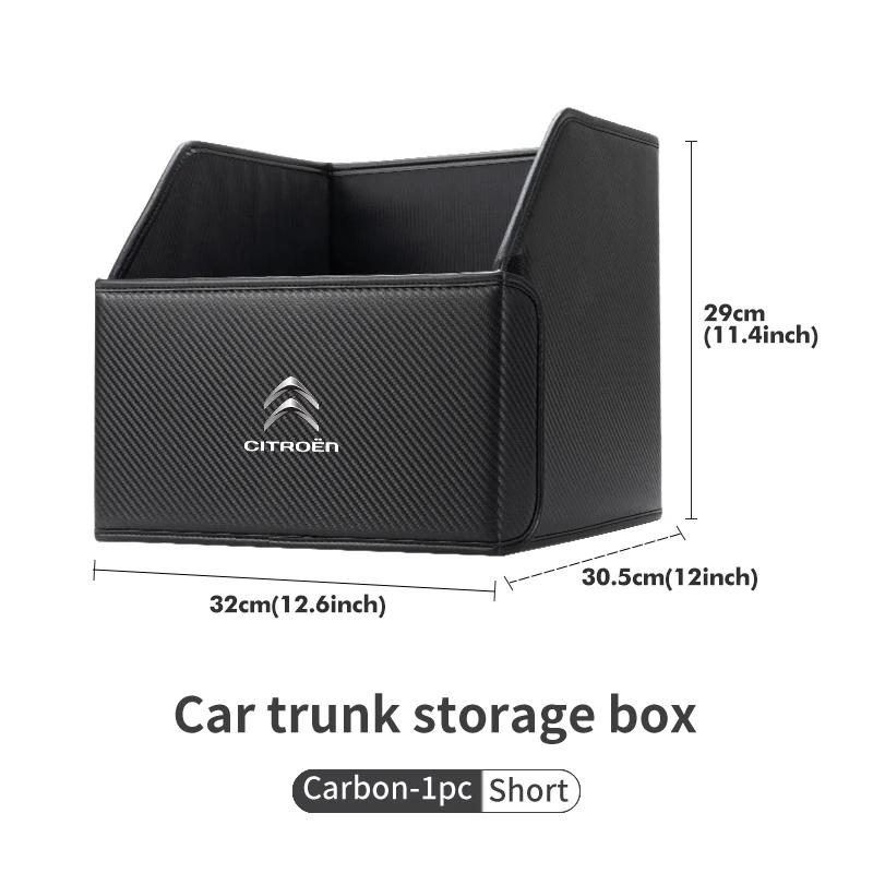Big Capacity Car Storage Box Trunk Organizer Durable Collapsible For Citroen C5 C1 C2 C6 C4L DS3 DS4 DS5 C-Elysee Grand Berlingo aia256