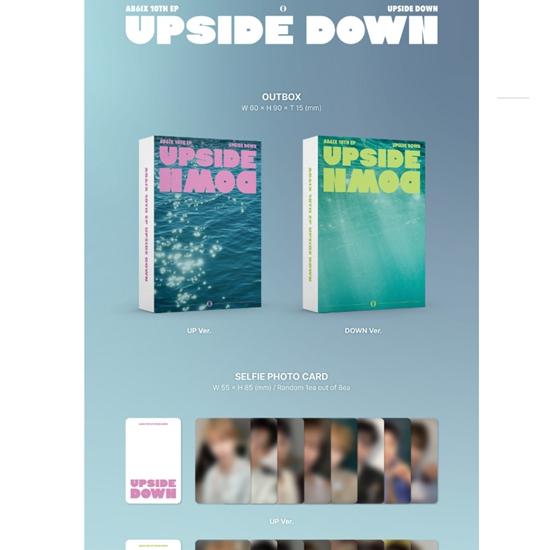 AB6IX - 10º EP [UPSIDE DOWN] [VER. kiwee]- Fecha de lanzamiento 2025-08-25