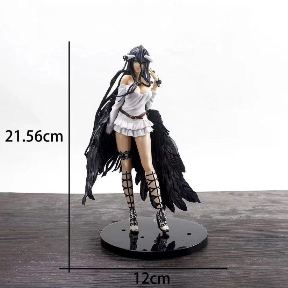 Overlord III Albedo Ver. 21 Cm Anime Figure Albedo PVC Action Figure Toy Beautiful Girl Doll Collection Model Birthday Gift