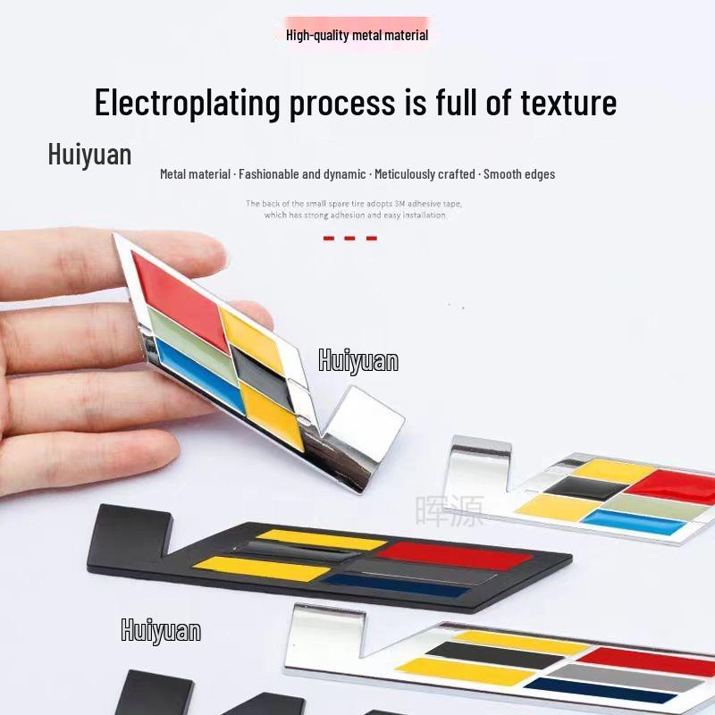 Cadillac CT5 ATS LXT CT6 XT4 XT5 Fender Emblem V Sticker Upgrade