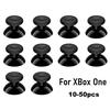 10-50 peças Thumbstick Analógico de Reposição Thumb Stick Para Controle xbox one Conjunto de Tampas de Aperto para Polegar de Silicone Preto